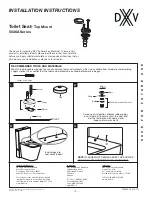 American Standard DXV 5026A Series Installation Instructions Manual preview