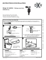 Preview for 3 page of American Standard DXV 5026A Series Installation Instructions Manual