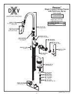 Предварительный просмотр 4 страницы American Standard DXV Fresno D35403300 Installation Instructions