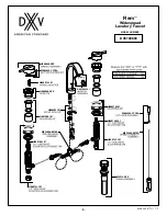 Preview for 8 page of American Standard DXV Rem D35100800 Installation Instructions Manual