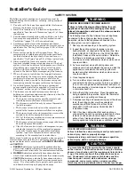 Preview for 2 page of American Standard DY060R9V3W Series Installer'S Manual