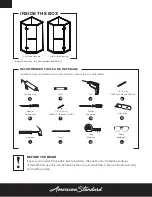 Предварительный просмотр 3 страницы American Standard Elevate AM00841400 Owner'S Manual