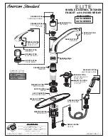 Предварительный просмотр 1 страницы American Standard ELITE 4453 Series Parts List