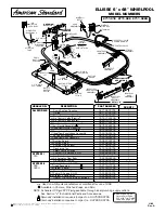 American Standard Ellisse 2711.018 Parts List preview