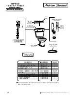 Предварительный просмотр 1 страницы American Standard Enfield 2860 Series Parts List