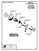 American Standard Enfield Diverter Trim Kit T373430 Parts Manual preview