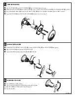 Предварительный просмотр 2 страницы American Standard Enfield On/Off  Valve Trim M968663 Installation Instructions