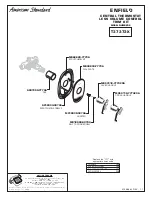 Preview for 3 page of American Standard Enfield T37373X Installation Instructions