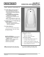 Preview for 1 page of American Standard EverClean 2675.002 Specification Sheet