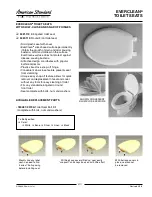 Preview for 1 page of American Standard EverClean Toilet Seat 5320.110 Brochure