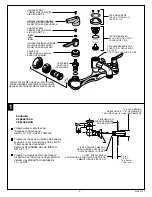 Предварительный просмотр 2 страницы American Standard Exposed Yoke Wall Mount Utility Faucet 8340.243.002 Installation Instructions