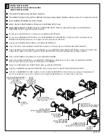 Предварительный просмотр 3 страницы American Standard Exposed Yoke Wall-Mount Utility Faucet 8345.101 Installation Instructions