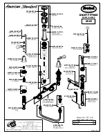 Preview for 8 page of American Standard Fixture-Mounted Bidet Fitting 2580 Installation Instructions Manual