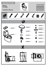 Preview for 1 page of American Standard Flexio VF-2530 Installation Manual