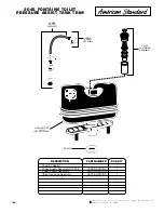 Предварительный просмотр 2 страницы American Standard Fontaine Elongated Pressure-Assisted One-Piece Toilet 2045.013 Repair Parts