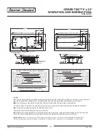 Preview for 2 page of American Standard Green Tea 6' X 36" Whirlpool  and Bathing Pool 3573.002 Specifications