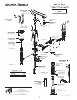 Preview for 7 page of American Standard GREEN TEA 7010.801 Installation Instructions Manual