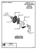 Preview for 3 page of American Standard GREEN TEA T010.730 Installation Instructions Manual