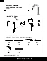 Preview for 2 page of American Standard GZ16B Owner'S Manual