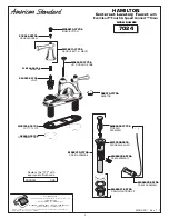 Предварительный просмотр 8 страницы American Standard Hamilton 7024 Installation Instructions Manual