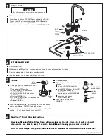 Предварительный просмотр 2 страницы American Standard Hampton 2770.702 Series Installation Instructions