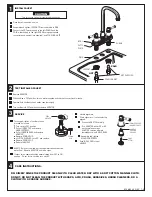 Предварительный просмотр 2 страницы American Standard Hampton 2770.732 Installation Instructions