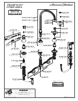 Предварительный просмотр 4 страницы American Standard Hampton 4751.732F15 Installation Instructions