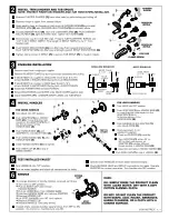 Предварительный просмотр 2 страницы American Standard Hampton 7225.703 Installation Instructions