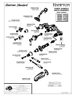 Предварительный просмотр 3 страницы American Standard Hampton 7225.703 Installation Instructions