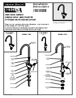 American Standard Heritage 7100 Series Installation Instructions предпросмотр