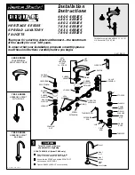 Предварительный просмотр 1 страницы American Standard Heritage Amarilis 4800 SERIES Installation Instructions