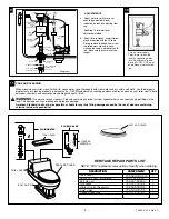 Предварительный просмотр 3 страницы American Standard Heritage Elongated One-Piece Toilet 2071.016 Installation Instructions