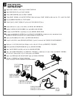 Preview for 3 page of American Standard Heritage Wall Mount Kitchen Faucet 7292 Series Installation Instructions