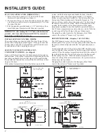 Preview for 2 page of American Standard Hybrid Comfort TAYPLUS103A Installer'S Manual