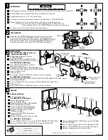 Предварительный просмотр 2 страницы American Standard In-Wall Diverter 1660.430 Installation Instructions