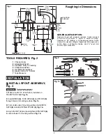 Preview for 3 page of American Standard Innsbrook Lavatory Faucet M968498 Installation Instructions Manual