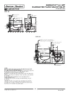 Preview for 2 page of American Standard Instanto 3.5 GPF Elongated Flush Valve Toilet 2513.018 Specification Sheet