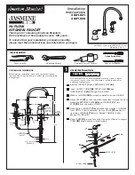 Предварительный просмотр 1 страницы American Standard Jasmine Amarilis 3821.831 Installation Instructions