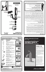 Предварительный просмотр 1 страницы American Standard Kirkdale 9053.101 Series Owner'S Manual