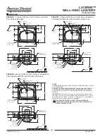 Предварительный просмотр 4 страницы American Standard Lucerne 0355.012 Specification Sheet