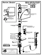 Предварительный просмотр 1 страницы American Standard M907552-YYY0A Parts List