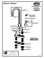 American Standard M968414 Parts List предпросмотр