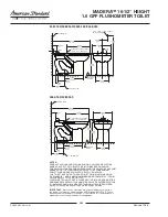 Предварительный просмотр 2 страницы American Standard Madera 3461.160 Specification Sheet