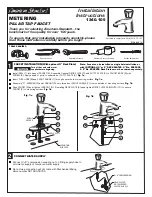 American Standard Metering 1340.105 Installation Instructions предпросмотр