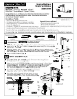 American Standard Moments 2506.801 Installation Instructions Manual предпросмотр