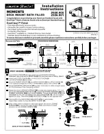 American Standard Moments 2506.900 Installation Instructions Manual предпросмотр