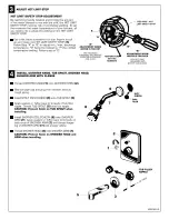 Предварительный просмотр 3 страницы American Standard Moments T506.60X Installation Instructions