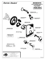 Предварительный просмотр 5 страницы American Standard Moments T506.60X Installation Instructions