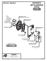 Preview for 4 page of American Standard Moments T506.740 Installation Instructions Manual