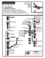 American Standard MONTERREY 5500 Installation Instructions preview